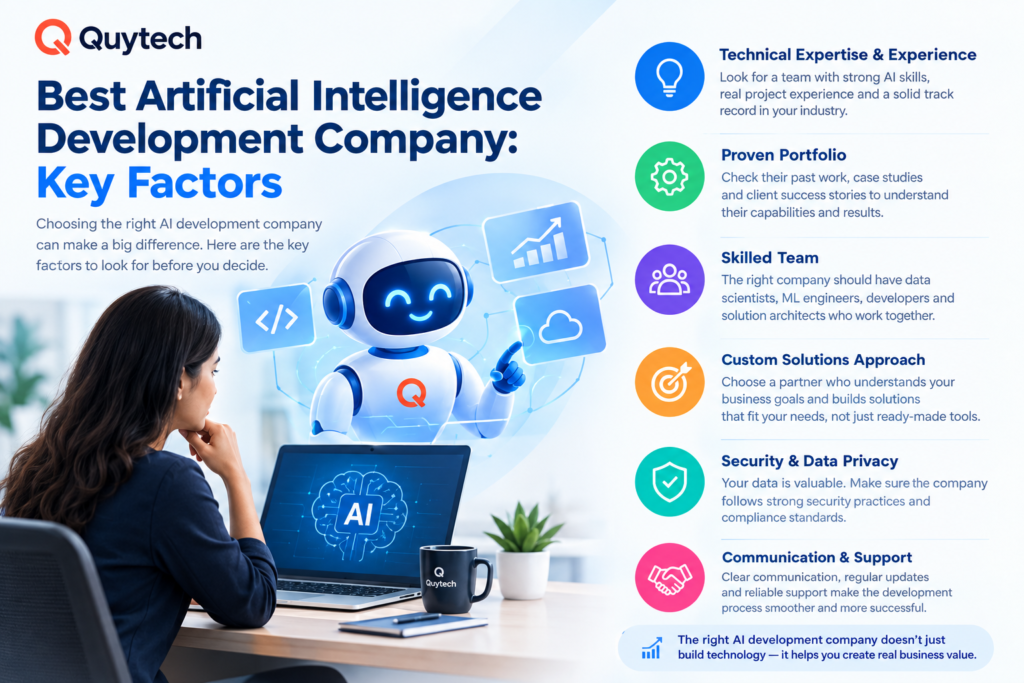Best Artificial Intelligence Development Company: Key Factors