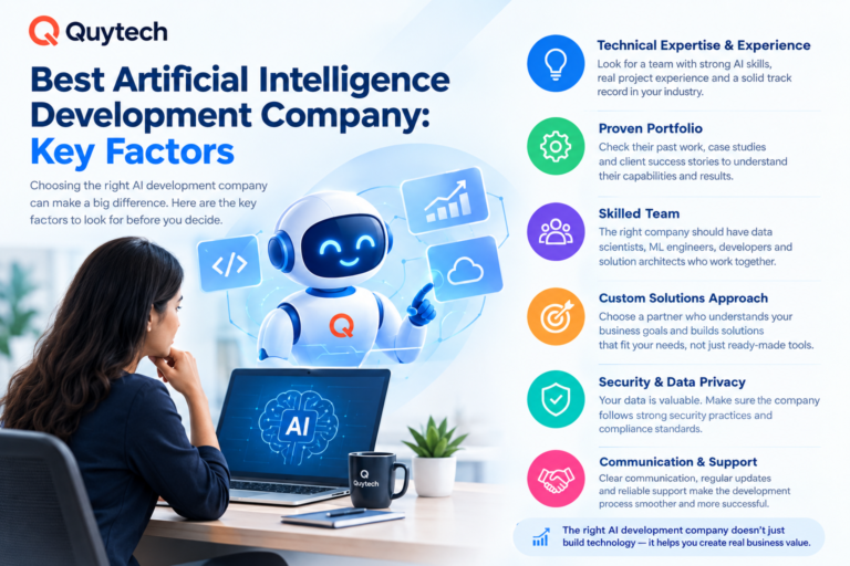Best Artificial Intelligence Development Company: Key Factors