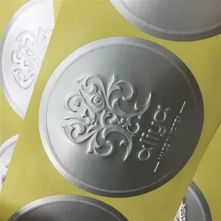 silver stickers
