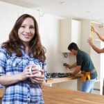 Portrait Of Woman Having New Kitchen Fitted