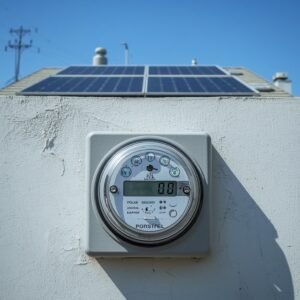 lucid-origin_A_photorealistic_close-up_image_of_a_digital_utility_electric_meter_mounted_on_a-0 (1)