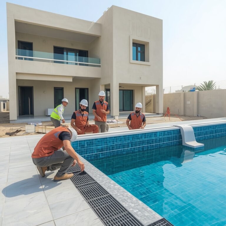 lucid-origin_Professional_swimming_pool_contractors_working_on_a_luxury_villa_pool_project_in-0