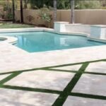 outdoor porcelain tile installation