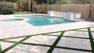 outdoor porcelain tile installation
