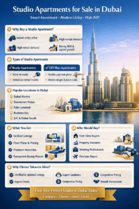 studio apartments for sale dubai