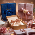 wedding cards and boxes