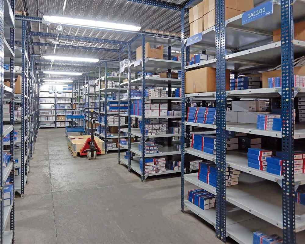 Slotted angle Racks