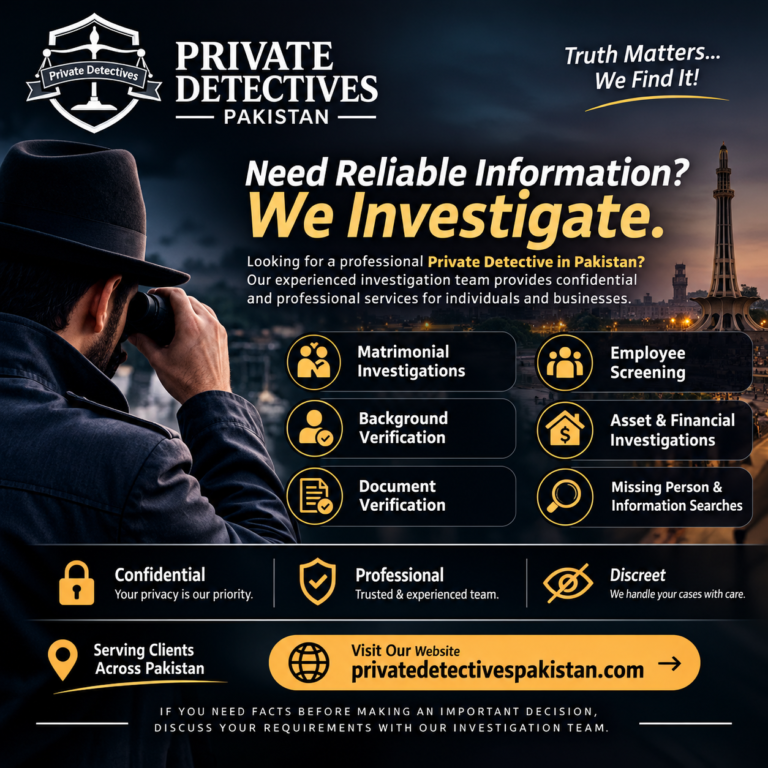 Hiring a Private Investigator