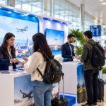 Airport Travel Booth Interaction