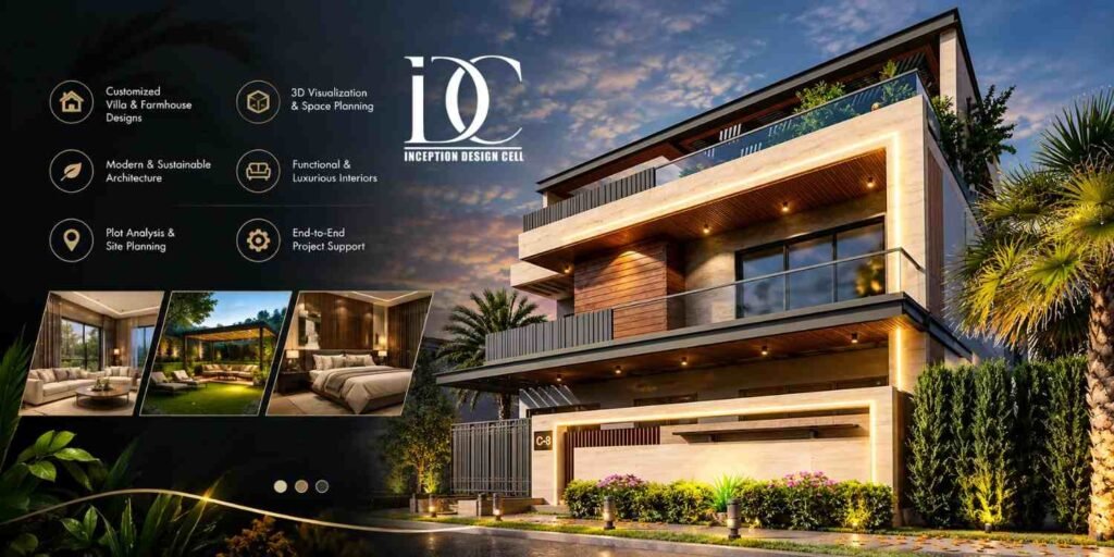 Architect in Noida for Villa & Farmhouse Planning
