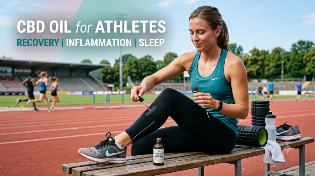 CBD Oil for Athletes Recovery, Inflammation, and Sleep