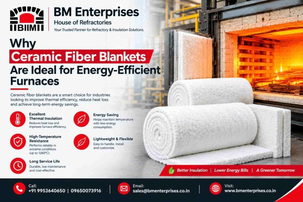 Ceramic Fiber Blankets for Efficient Furnaces-100kb