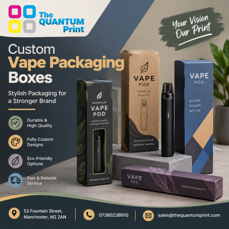 Custom vape packaging boxes