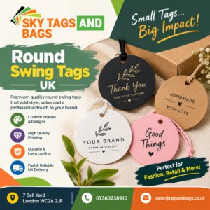round swing tags UK