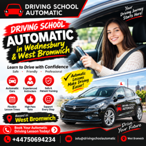 automatic driving lessons west bromwich​