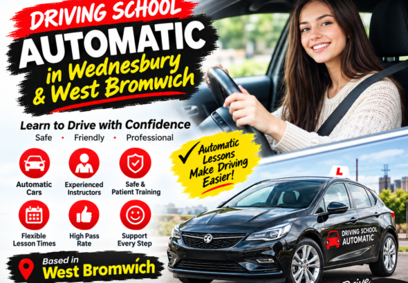 automatic driving lessons west bromwich​