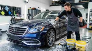 Common Car Washing Mistakes That Damage Automotive Paint