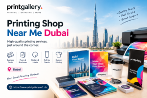 Dubai Printing Shop Advertisement