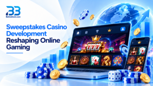 Futuristic Sweepstakes Casino Development Banner