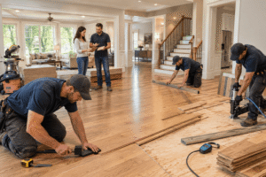 Hardwood Flooring Installation in Alpharetta GA