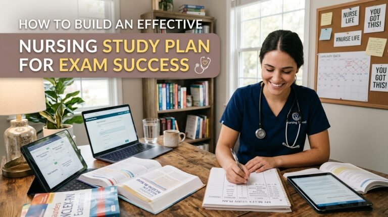 How to Build an Effective Nursing Study Plan for Exam Success