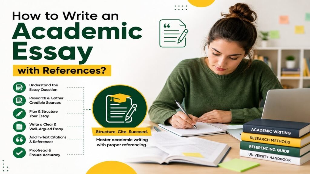 How to Write an Academic Essay with References​