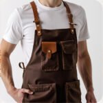 Layering leather workwear