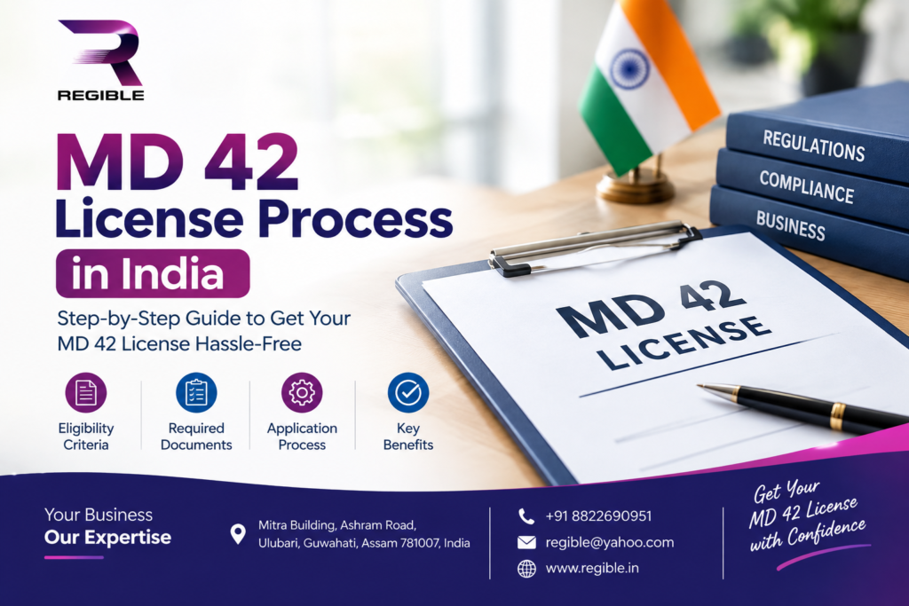 MD 42 License Process in India