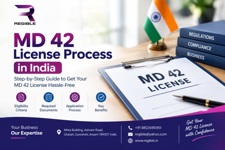MD 42 License Process in India