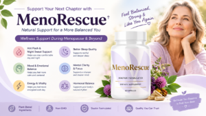 MenoRescue Wellness Balance Banner