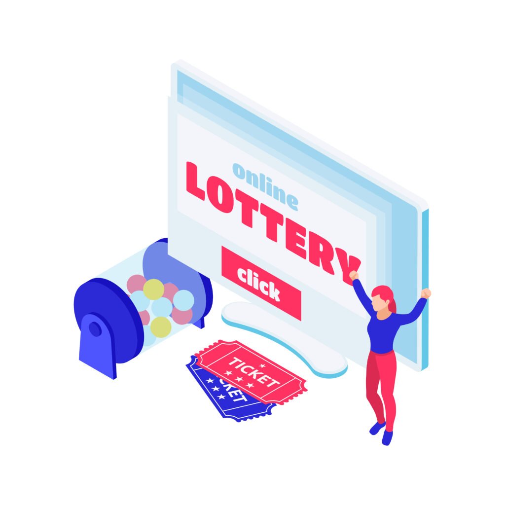 Lottery Isometric Composition