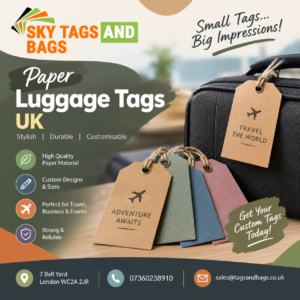 Paper Luggage Tags UK