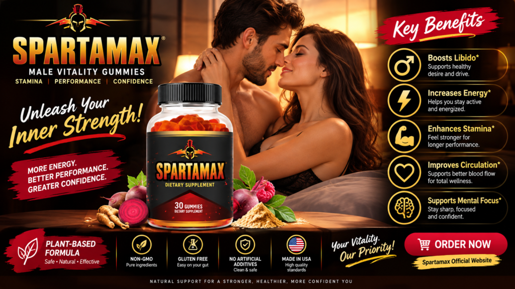 Spartamax Vitality Gummies Advertisement