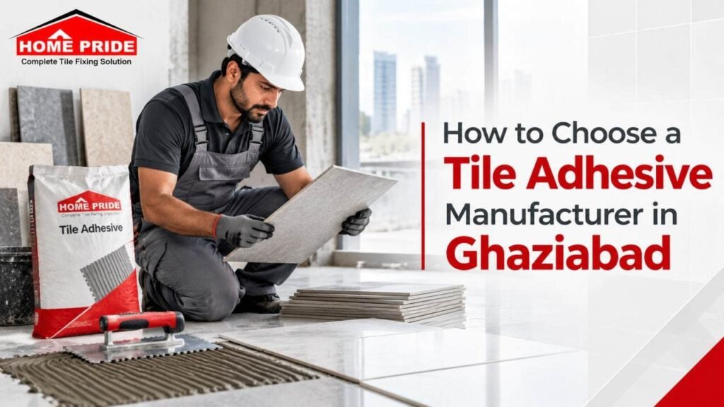 Tile Adhesive Manufacturer in Ghaziabad
