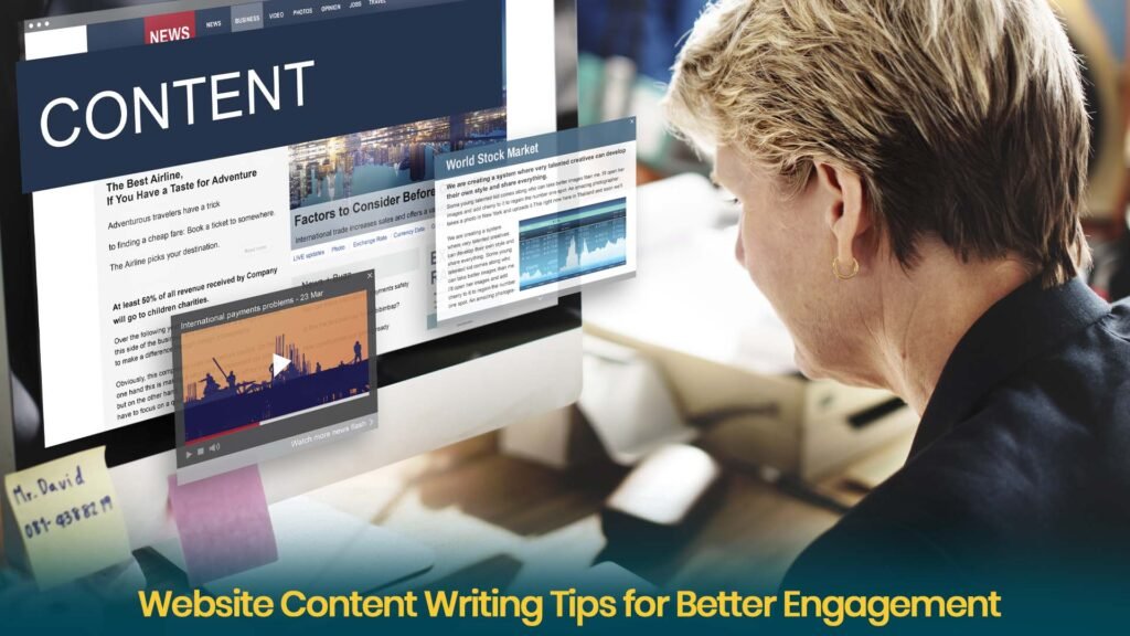 Website Content Writing Tips for Better Engagement