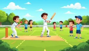 cricket-training-fun-stockcake
