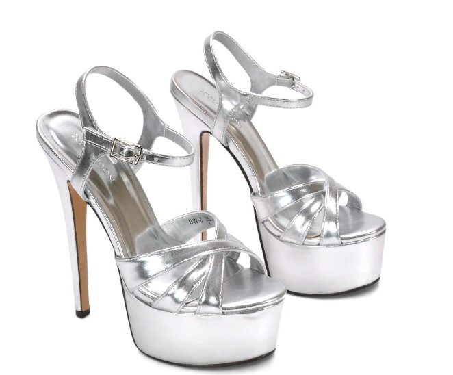 XY London High Heels for Women – Strappy Platform Stilettos