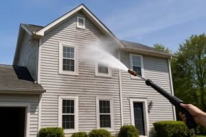 Pressure washing in Dallas