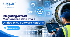 Integrating aircraft maintenance data into a unified MRO software platform for efficient aviation maintenance management.