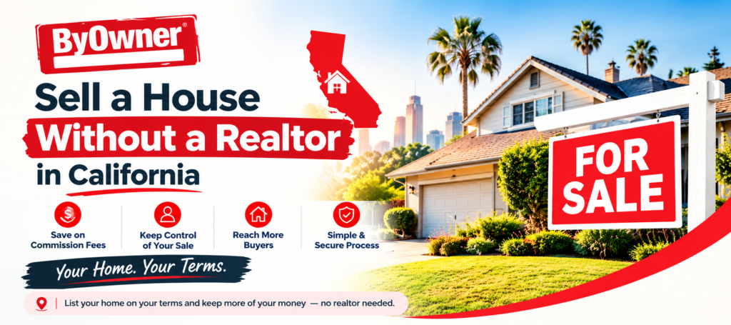 sell a house without a realtor in California