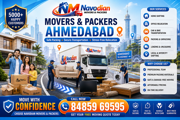 Best Movers and Packers Ahmedabad