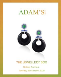Discover Exceptional Jewellery, Art, and Antiques at Adam’s Auctioneers Featured Lots